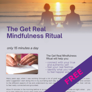 Get Real Mindfulness Ritual